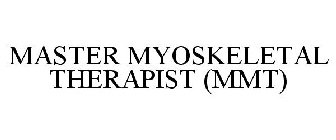 MASTER MYOSKELETAL THERAPIST (MMT)