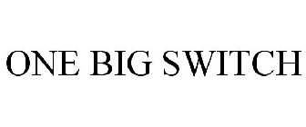 ONE BIG SWITCH