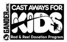 GANDER MTN. CAST AWAYS FOR KIDS ROD & REEL DONATION PROGRAM