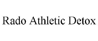 RADO ATHLETIC DETOX
