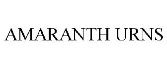 AMARANTH URNS