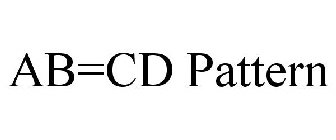 AB=CD PATTERN