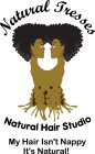 NATURAL TRESSES NATURAL HAIR STUDIO MY HAIR ISN'T NAPPY IT'S NATURAL!