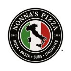 NONNA'S PIZZA SINCE 1985 PIZZA · PASTA · SUBS · ITALIAN ICE
