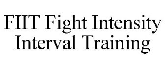 FIIT FIGHT INTENSITY INTERVAL TRAINING