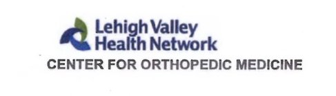 LEHIGH VALLEY HEALTH NETWORK CENTER FOR ORTHOPEDIC MEDICINE