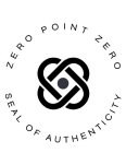 ZERO POINT ZERO SEAL OF AUTHENTICITY