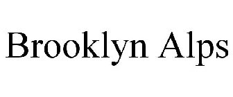 BROOKLYN ALPS