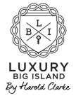 L B I LUXURY BIG ISLAND BY HAROLD CLARKE