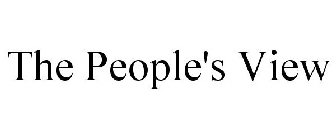 THE PEOPLE'S VIEW