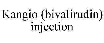 KANGIO (BIVALIRUDIN) INJECTION