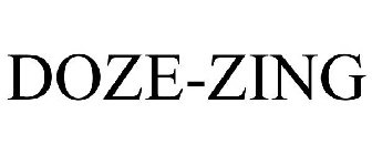 DOZE-ZING