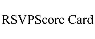 RSVPSCORE CARD