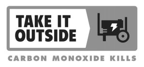 TAKE IT OUTSIDE CARBON MONOXIDE KILLS