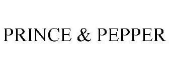 PRINCE & PEPPER