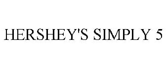 HERSHEY'S SIMPLY 5