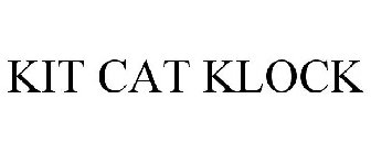 KIT CAT KLOCK