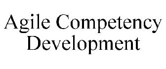 AGILE COMPETENCY DEVELOPMENT