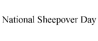 NATIONAL SHEEPOVER DAY