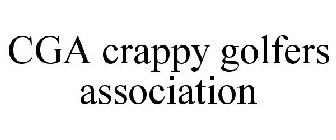 CGA CRAPPY GOLFERS ASSOCIATION