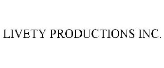 LIVETY PRODUCTIONS INC.