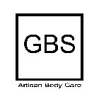 GBS ARTISAN BODY CARE