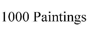 1000 PAINTINGS