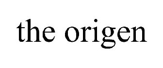 THE ORIGEN