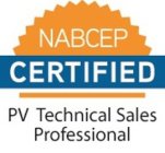 NABCEP CERTIFIED PV TECHNICAL SALES PROFESSIONAL