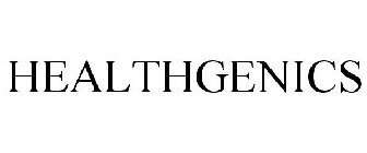 HEALTHGENICS