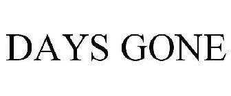 DAYS GONE