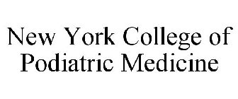 NEW YORK COLLEGE OF PODIATRIC MEDICINE