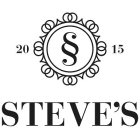STEVE'S SS 2015