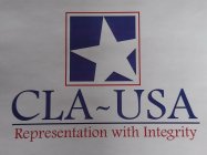 CLA-USA REPRESENTATION WITH INTEGRITY