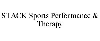 STACK SPORTS PERFORMANCE & THERAPY