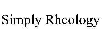 SIMPLY RHEOLOGY