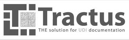 T TRACTUS THE SOLUTION FOR UDI DOCUMENTATION