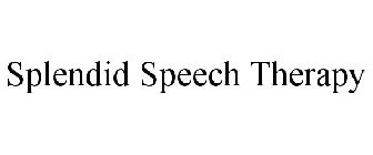 SPLENDID SPEECH THERAPY