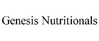 GENESIS NUTRITIONALS