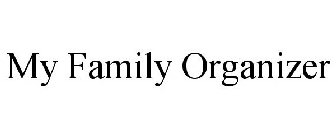 MY FAMILY ORGANIZER