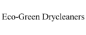 ECO-GREEN DRYCLEANERS