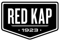 RED KAP · 1923 ·