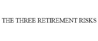 THE THREE RETIREMENT RISKS