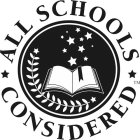 ALL SCHOOLS CONSIDERED