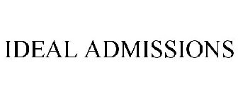 IDEAL ADMISSIONS