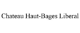CHATEAU HAUT-BAGES LIBERAL