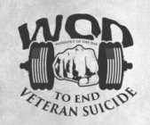 WOD WORKOUT OF THE DAY TO END VETERAN SUICIDE