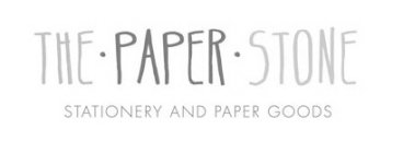 THE · PAPER · STONE STATIONERY AND PAPER GOODS