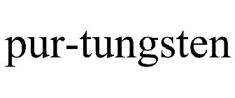 PUR.TUNGSTEN