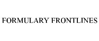 FORMULARY FRONTLINES